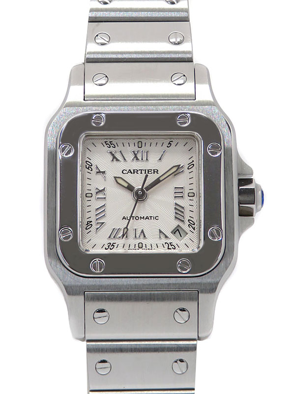 Cartier】カルティエ『サントスガルベSM』W20044D6 レディース 自動