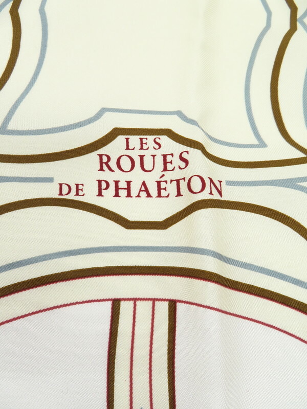 HERMES】エルメス『カレ90 四輪馬車の車輪 LES ROUES DE PHAETON