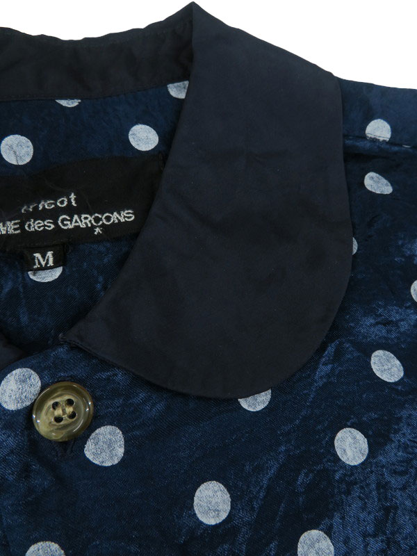 tricot COMME des GARCONS】トリココムデギャルソン『水玉柄 半袖