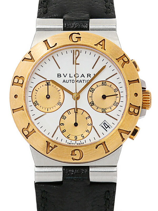 BVLGARI】ブルガリ『ディアゴノ スポーツ クロノグラフ』CH35SG メンズ