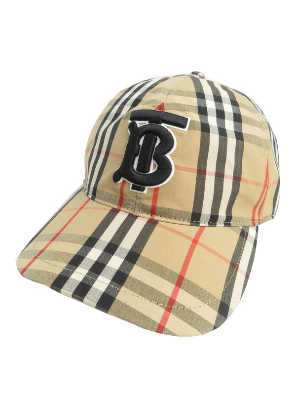 BURBERRY】バーバリー『TBロゴ チェック キャップ sizeXL TG』8038504