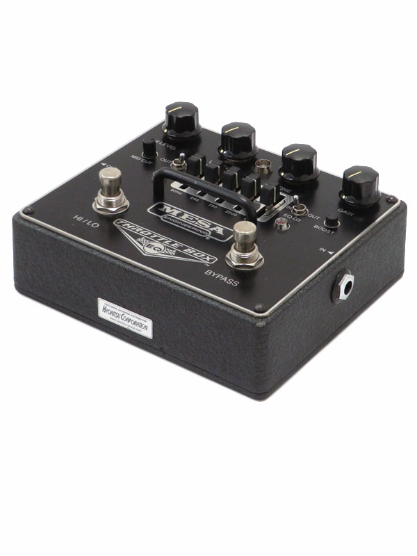 MESA BOOGIE】メサブギー『オーバードライブ』THROTTLE BOX EQ