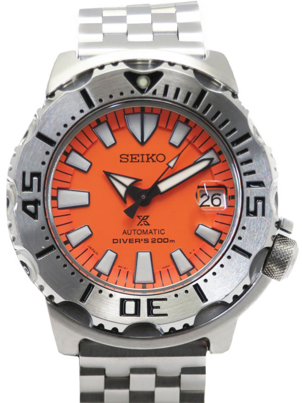 SEIKO】セイコー『プロスペックス ダイバー スキューバ オレンジ