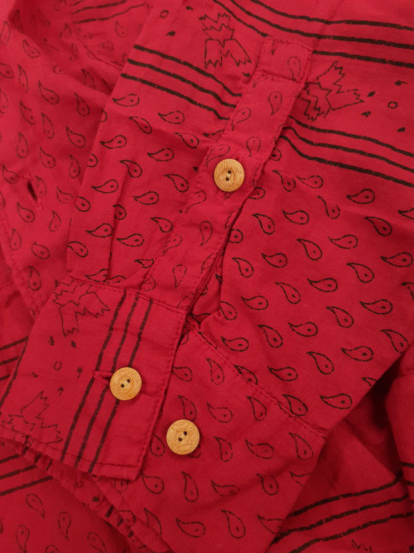 VISVIM】ヴィズヴィム『KAFKA L/S BANDANA P.W.N.D. size2