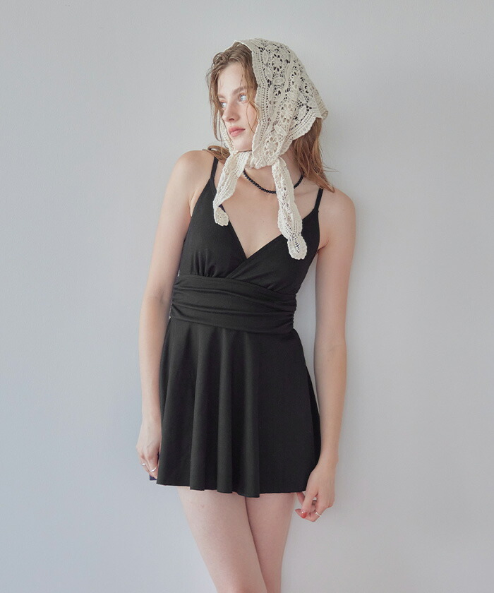 楽天市場】スカート付Vネックワンピース/水着【SEADRESS シードレス