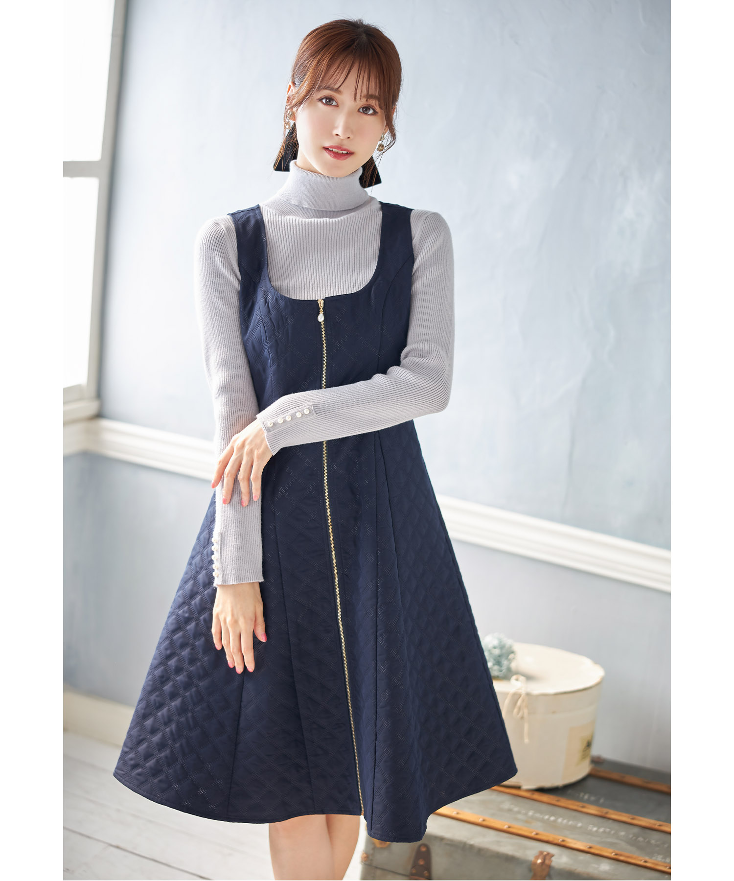 lachicbaton ラシックバトンジャンパースカート