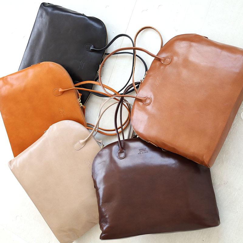 TIDEWAY ライトレザー ボストンバッグ | TOZAI NANBOKUYA