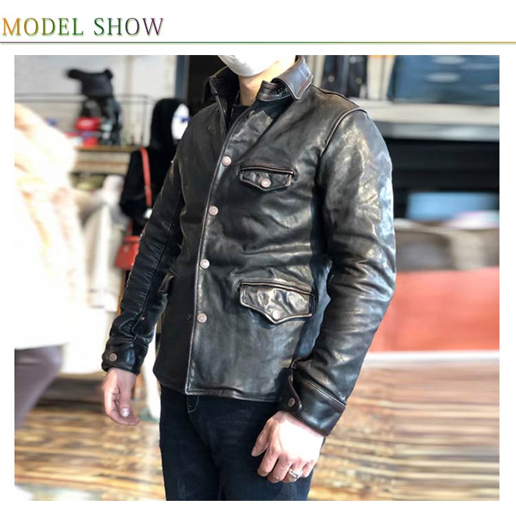 楽天市場】ホースレザー（馬革） テーラードジャケット レザー