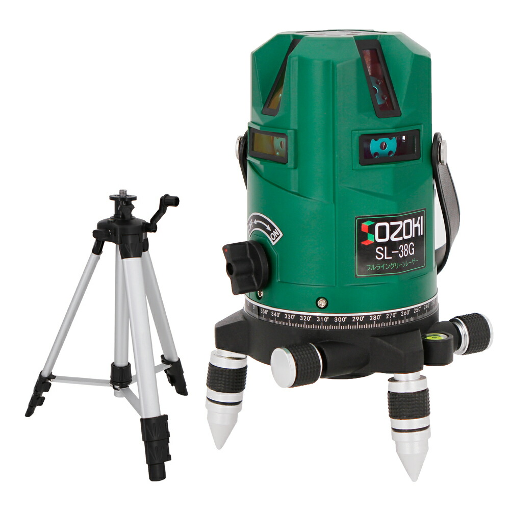 楽天市場】SOZOKI フルライン グリーンレーザー墨出し器+エレベーター