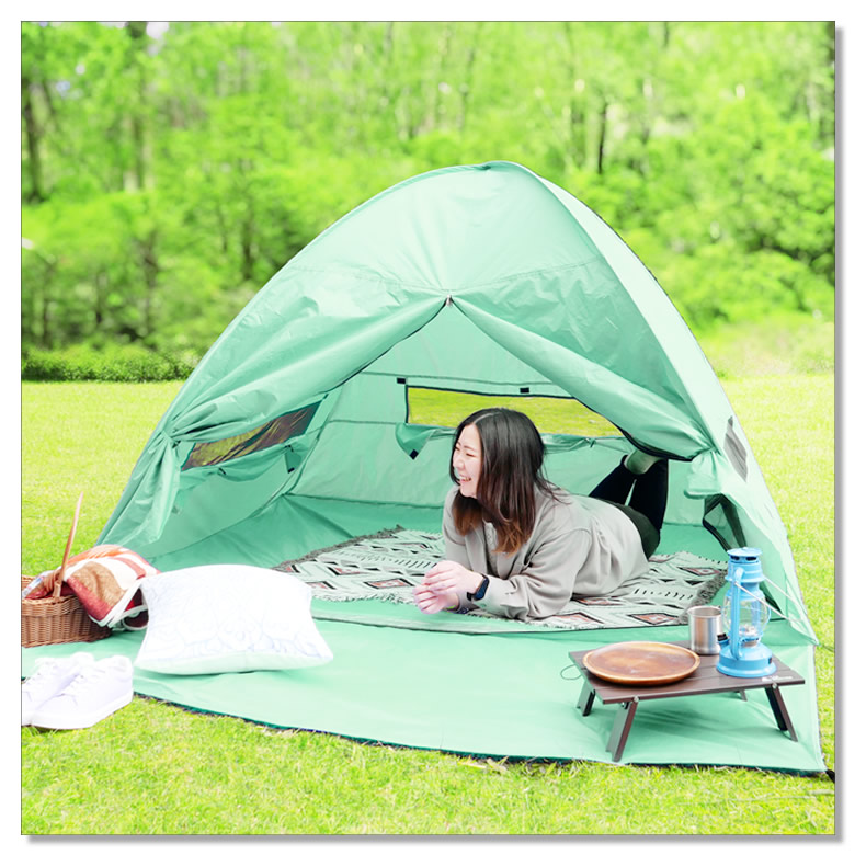 テント ワンタッチ ポップアップテント ワンタッチテント フルクローズ