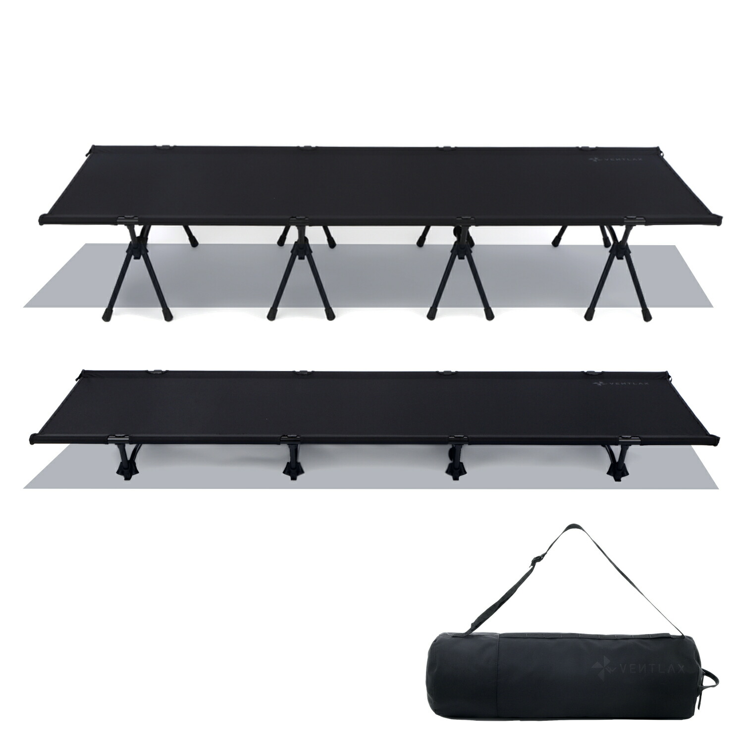 楽天市場】【公式】VENTLAX ヴェントラクス 2WAY ADJUSTABLE COT WIDE