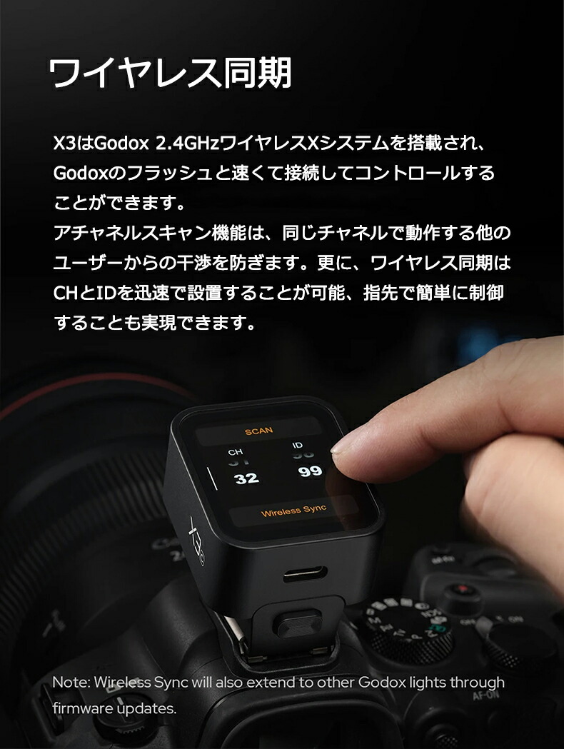 楽天市場】【Godox正規代理】 Godox X3-F ワイヤレスフラッシュ