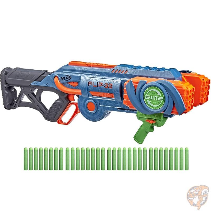 楽天市場】ナーフ NERF おもちゃの銃 エリート 2.0 Flipshots Flip-32