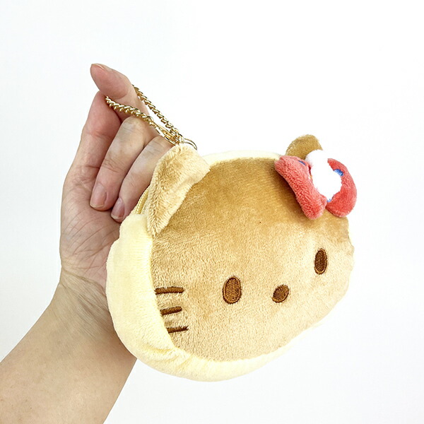 サンリオ ハローキティ パンケーキポーチ 小物入れ ぬいぐるみ ボール