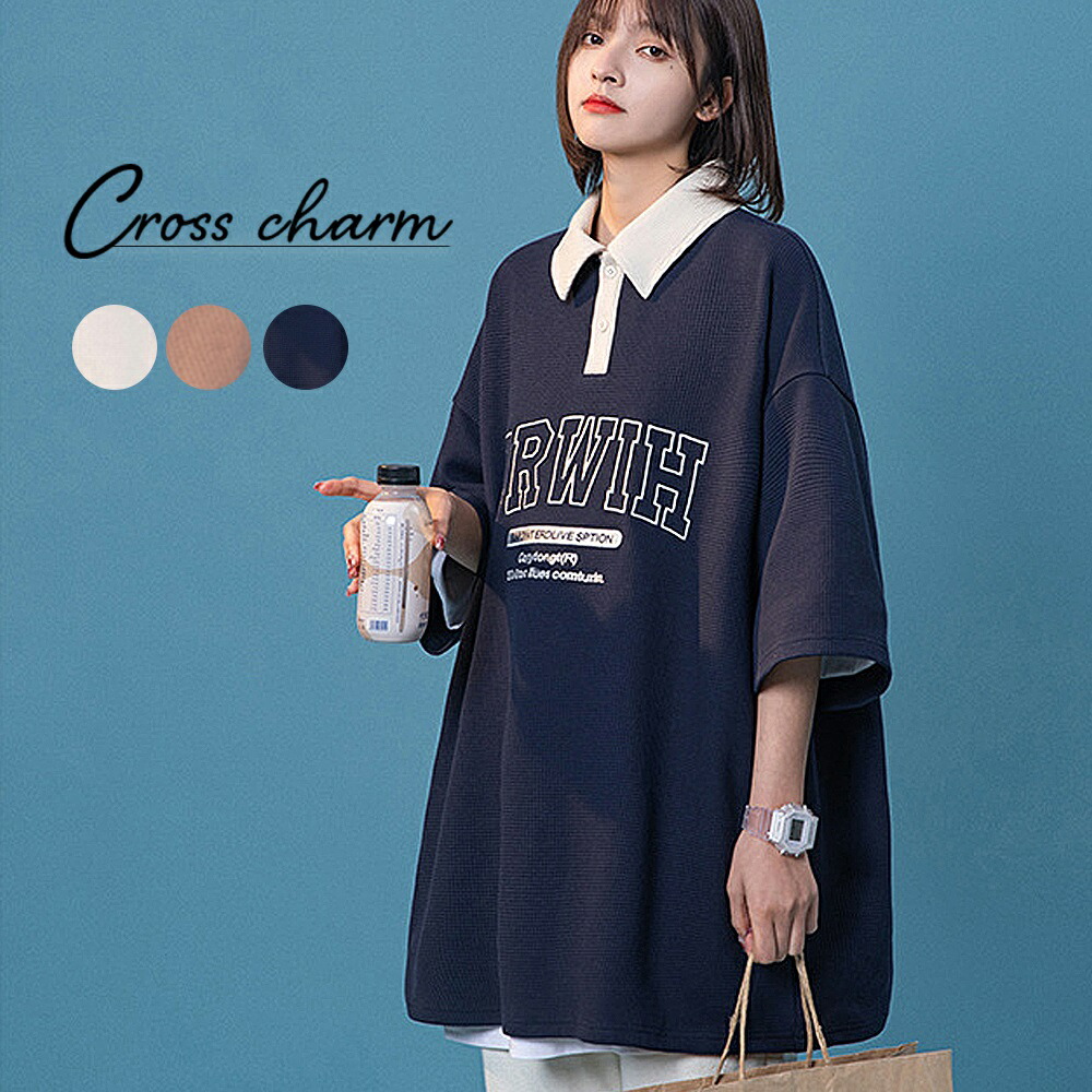 Cross charm official store | ポロシャツ ラガーシャツ カレッジロゴ