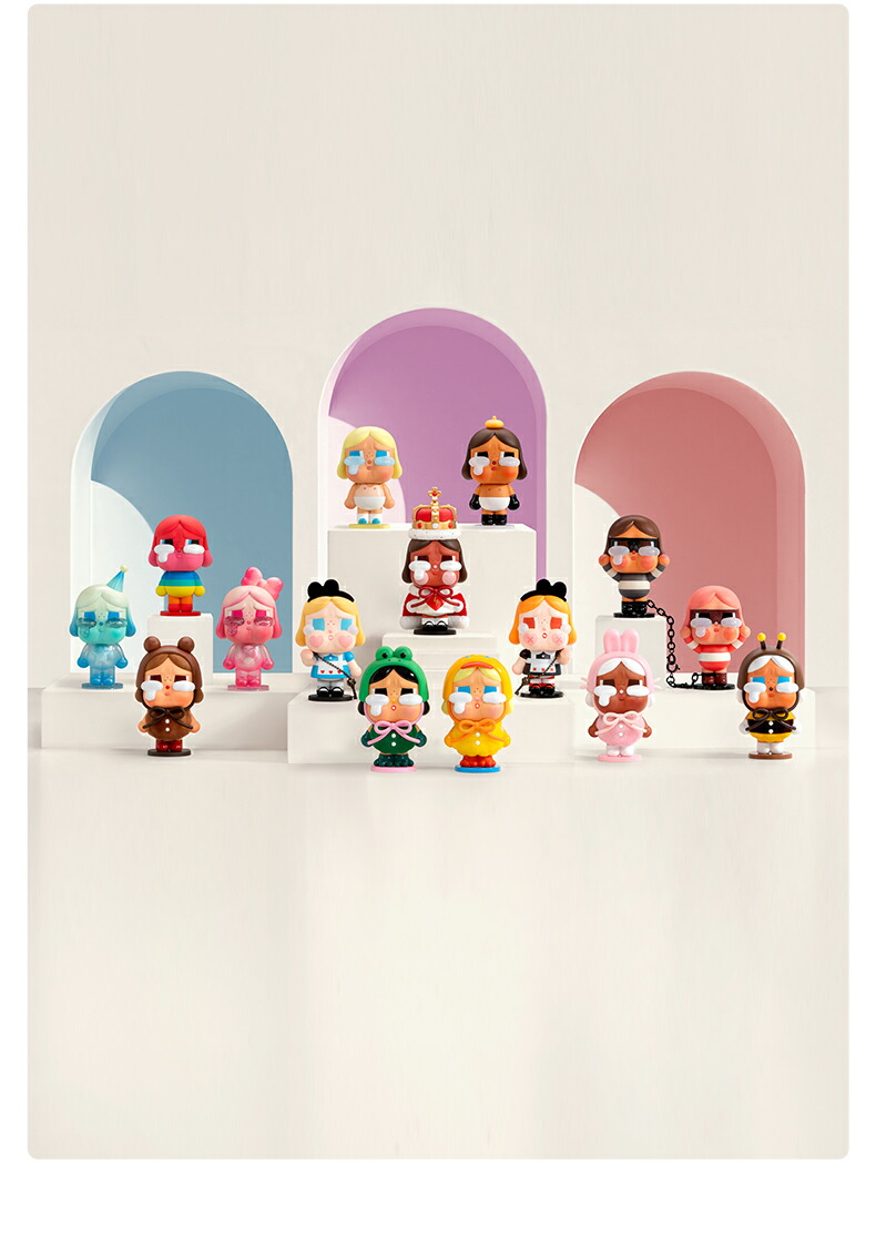 楽天市場】POP MART CRYBABY Crying Again シリーズ【アソートボックス