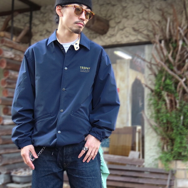 トロフィークロージング TROPHY CLOTHING コーチジャケット TR25AW-502