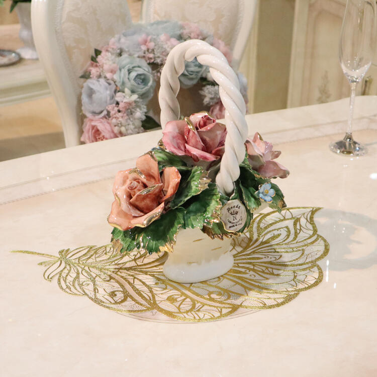 楽天市場】イタリア製 陶花 コラム＆ポットインテリア クラシック