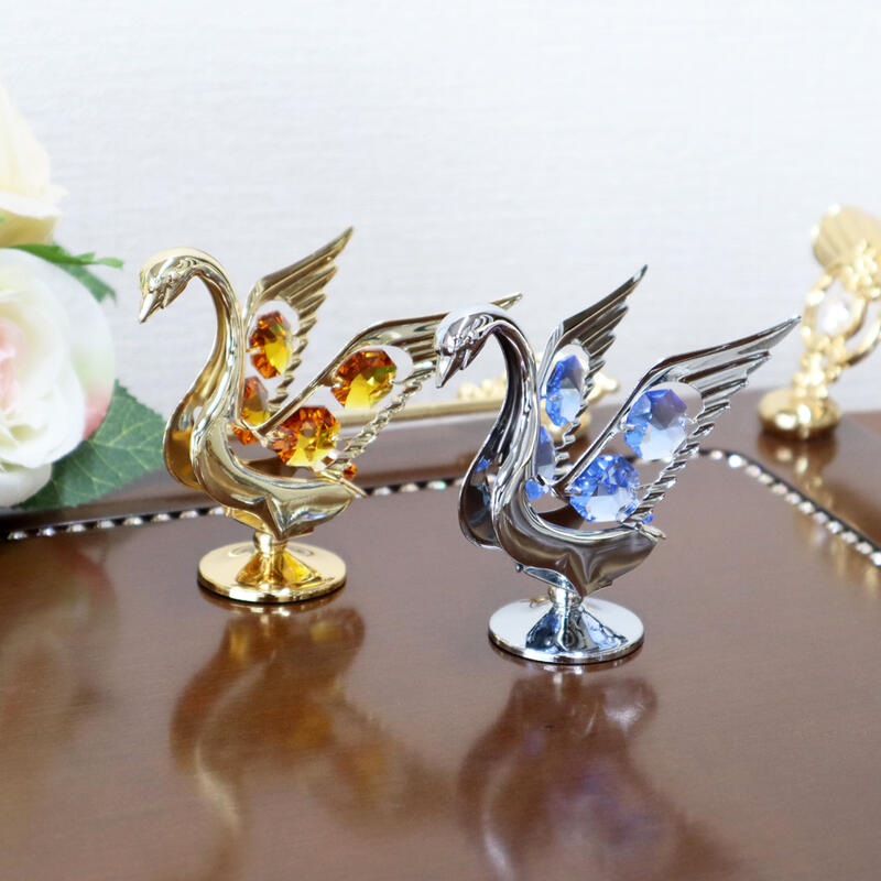 楽天市場】クリスタルオーナメント ハンドベルオブジェ クリスタル