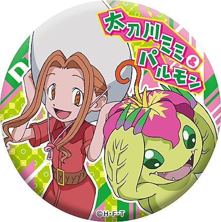 楽天市場】【八神太一＆アグモン】 デジモンアドベンチャー 缶バッジ