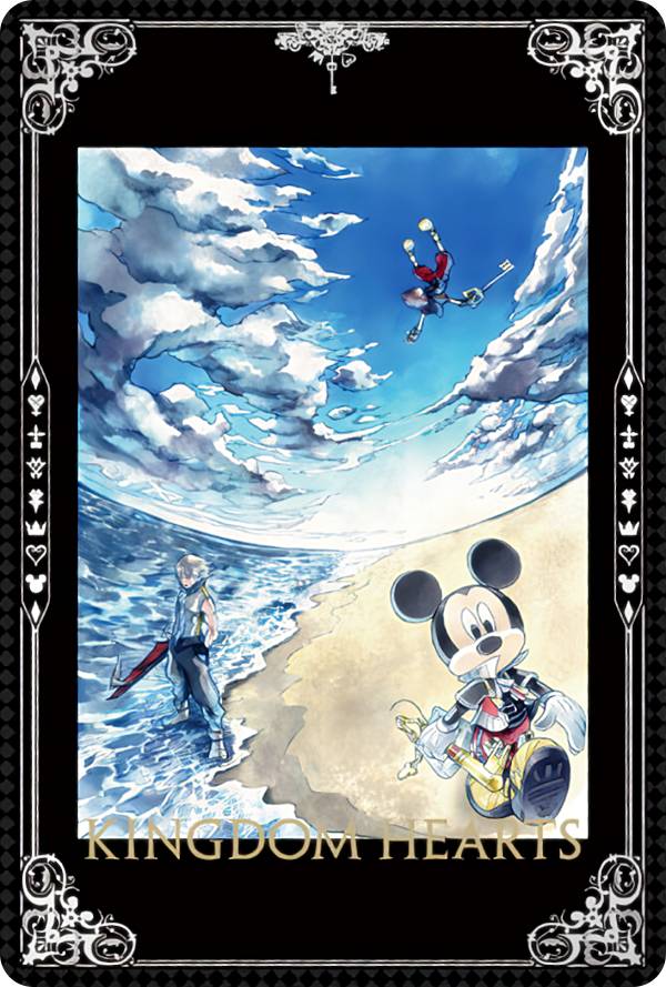 楽天市場】【[箔押し仕様] 026.キングダムハーツ 20周年記念ビジュアル