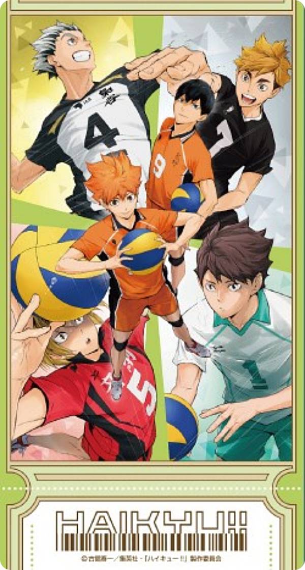 楽天市場】【烏野高校VS稲荷崎高校】ハイキュー!! ビジュアルクリア