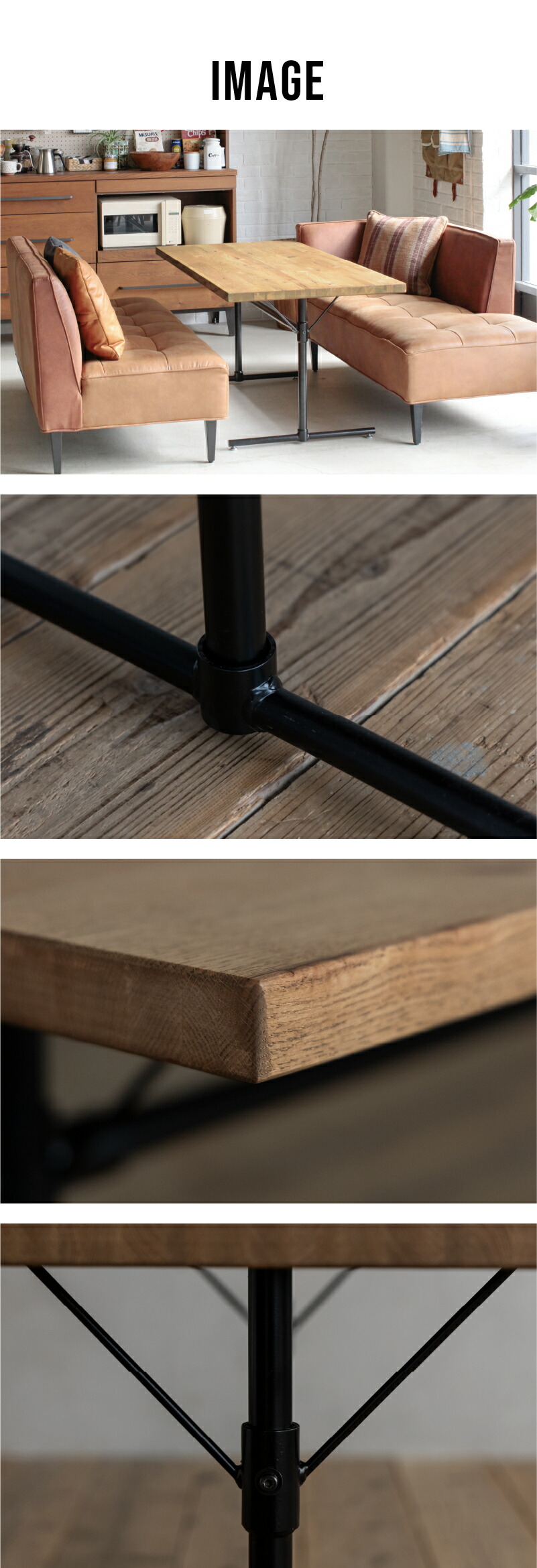 楽天市場】【公式】ダイニングテーブル 幅140 オーク おしゃれ