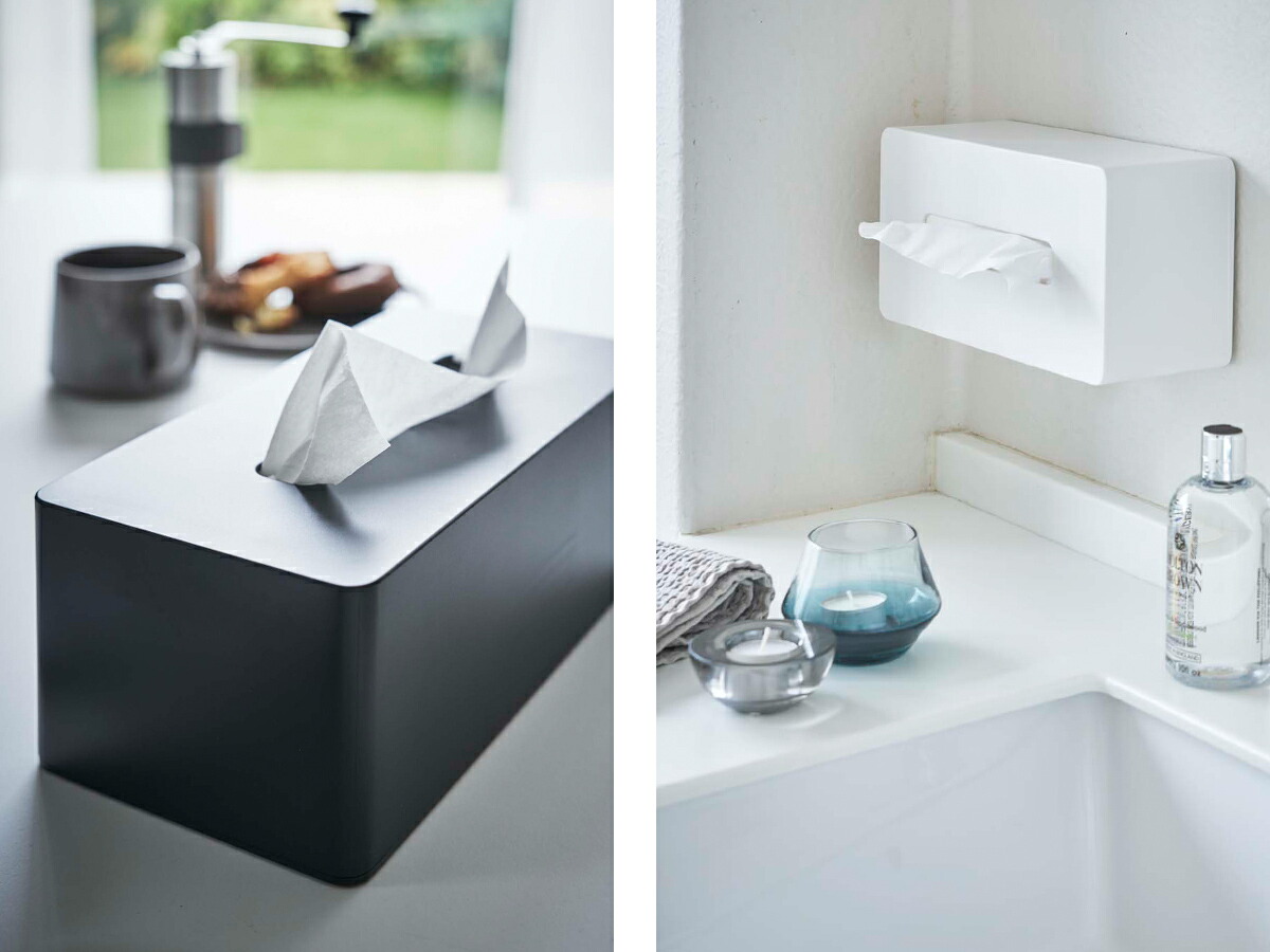 楽天市場】［ 厚型対応ティッシュケース タワー ］山崎実業 tower 厚型