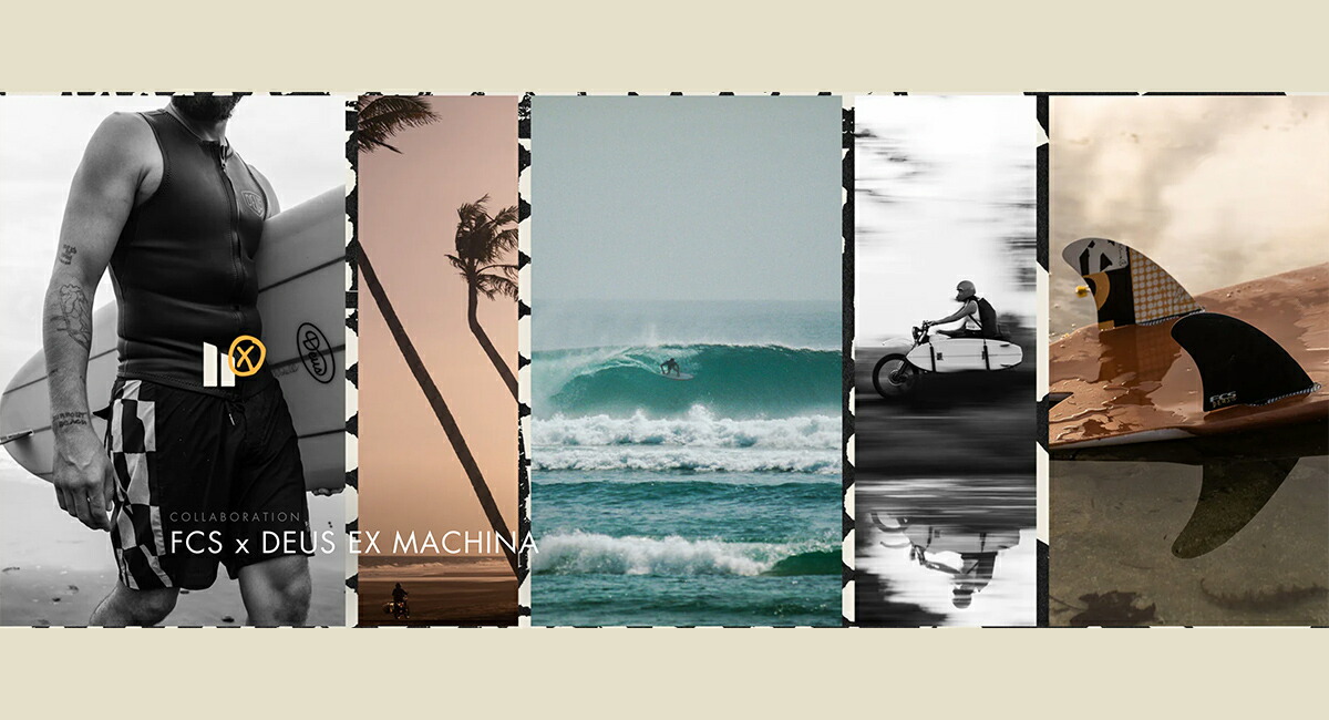 楽天市場】FCS デウス コラボ フィン トライフィン FCS2 DEUS TRI PC