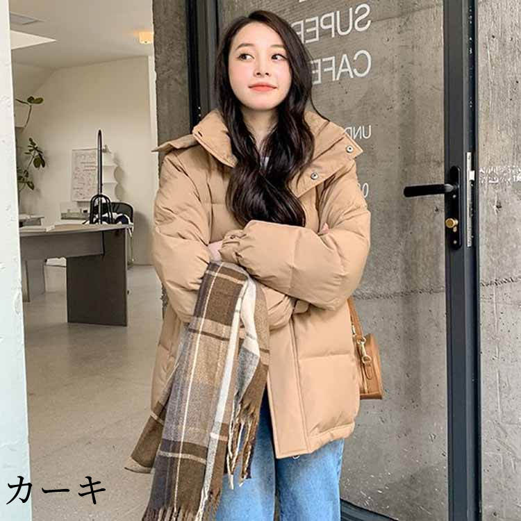 楽天市場】フード付きダウンジャケット レギュラー丈 レディース 秋冬