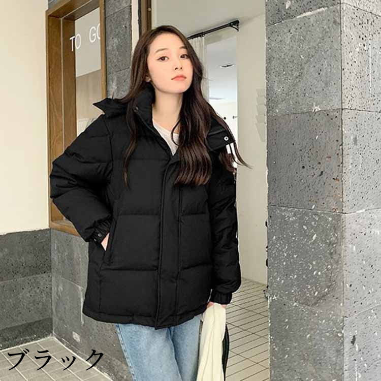 楽天市場】フード付きダウンジャケット レギュラー丈 レディース 秋冬