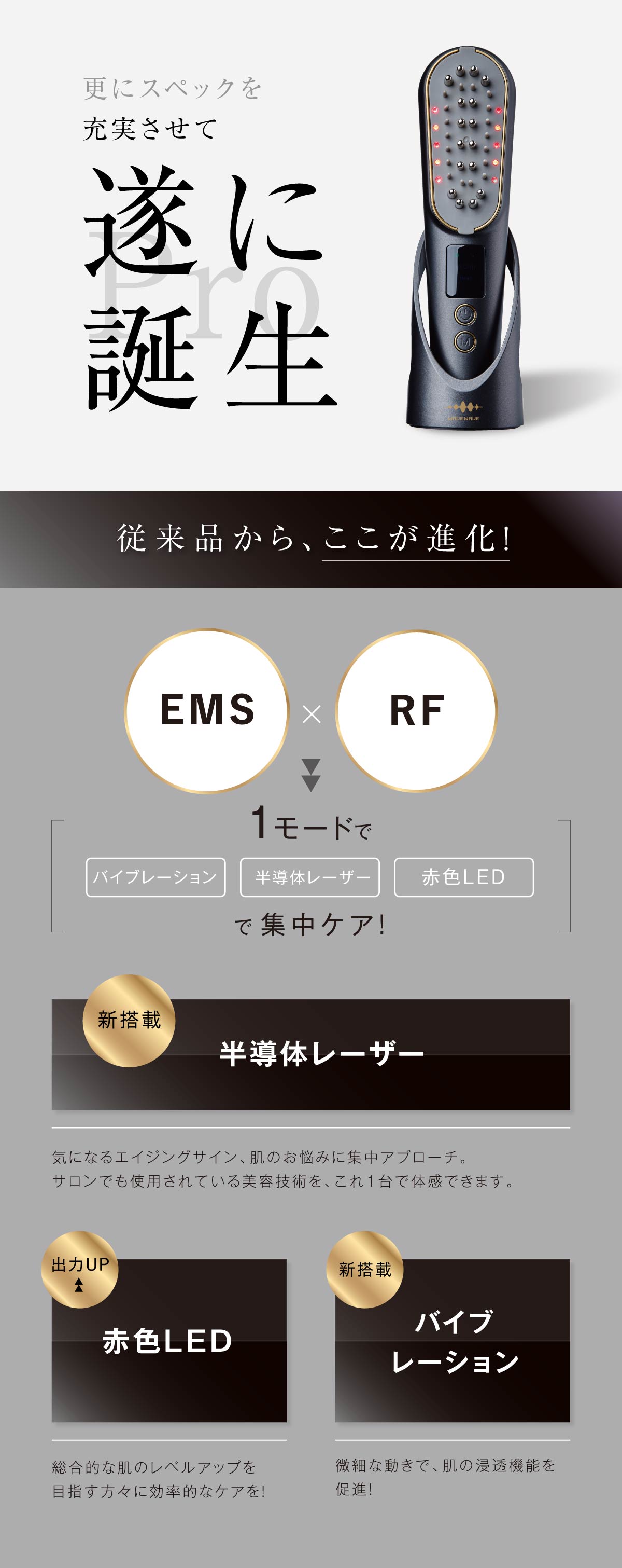 WAVEWAVE | スカルプブラシPRO