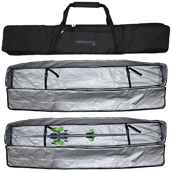 Websports オリジナル スキーケース （ボックス型 箱型155) 155cmまで
