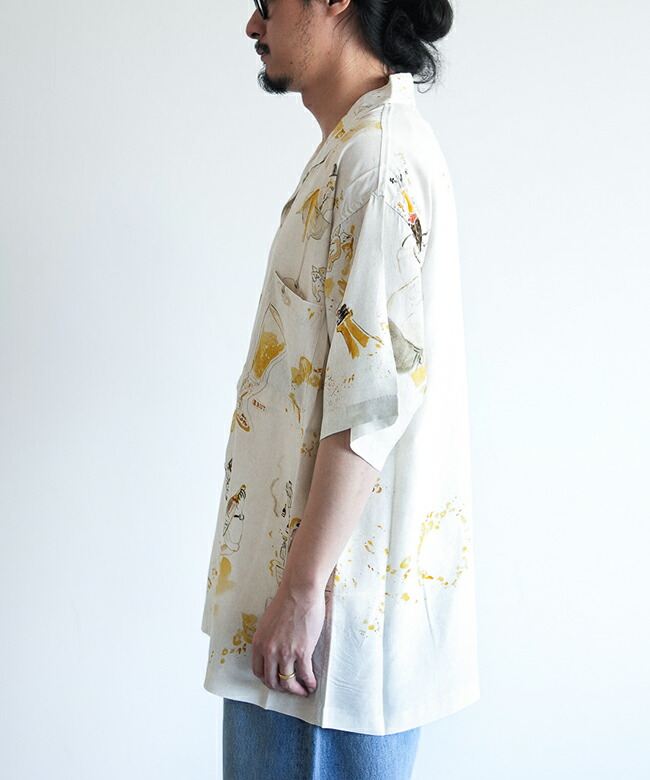 PC-024-2689]PORTER CLASSIC(ポータークラシック) ALOHA SHIRT CUPIDON