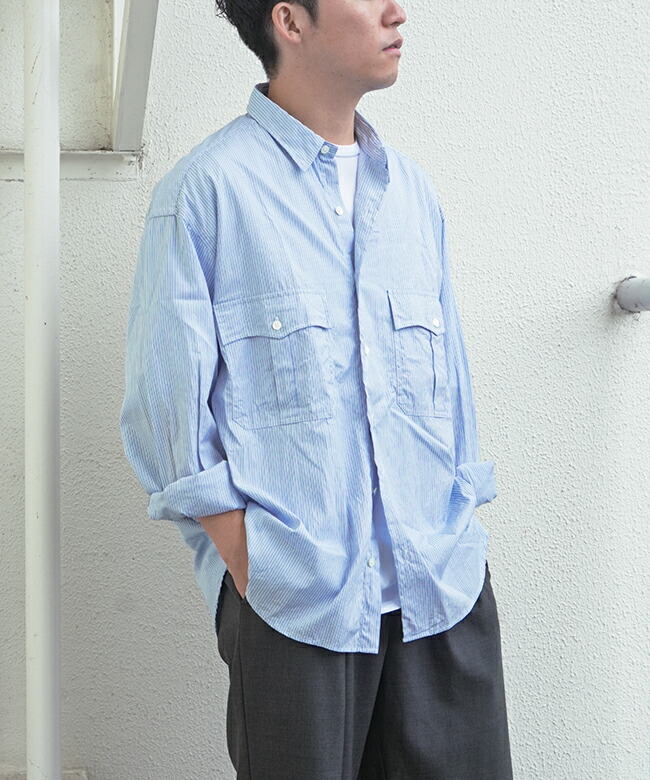 PC-016-2212]PORTER CLASSIC(ポータークラシック) ROLL UP STRIPE