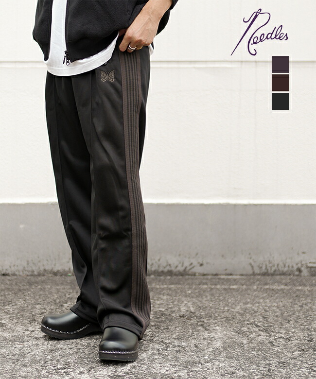 PU273]NEEDLES(ニードルズ) Track Pant - Poly Smooth トラックパンツ
