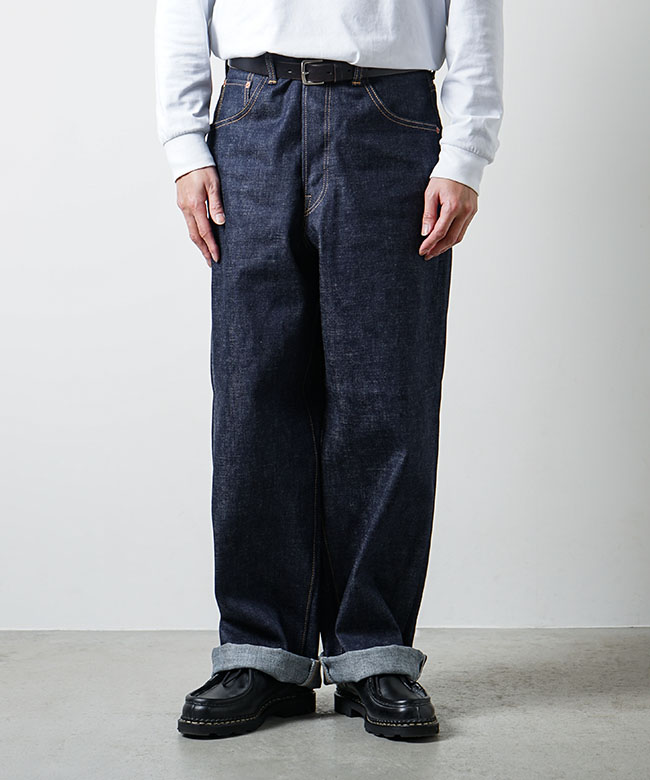 5724-81512]SCYE BASICS(サイベーシックス) セルヴィッチ デニム