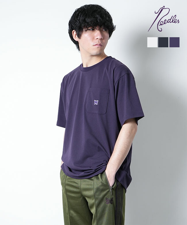 OT262]NEEDLES(ニードルズ) S/S CREW NECK TEE - POLY JERSEY ショート
