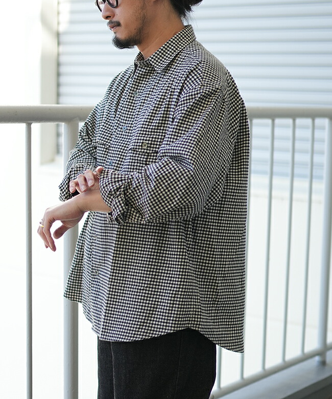 PC-016-3042]PORTER CLASSIC(ポータークラシック) ROLL UP FLANNEL