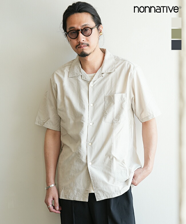 SALE 30%OFF】[NN-S4619]nonnative(ノンネイティブ) VOYAGER S/S SHIRT