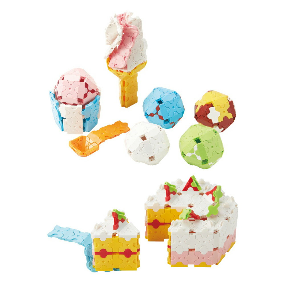 楽天市場】LaQ スイートコレクション スイーツパーティ プラスチック