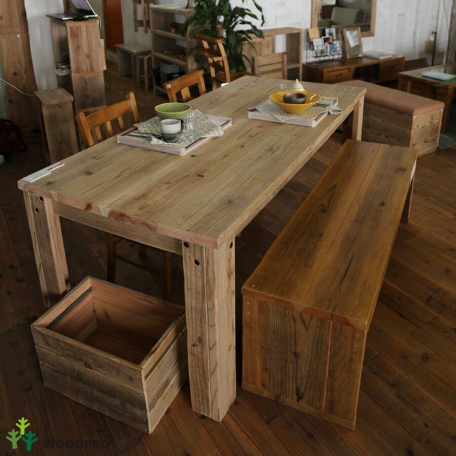 楽天市場】OLD ASHIBA（足場板古材）Aタイプ テーブル60cm〜180cm