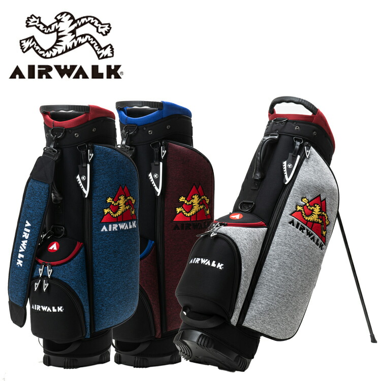 楽天市場】AIR WALK GOLF エアウォーク ゴルフ 9.0型 スタンド式