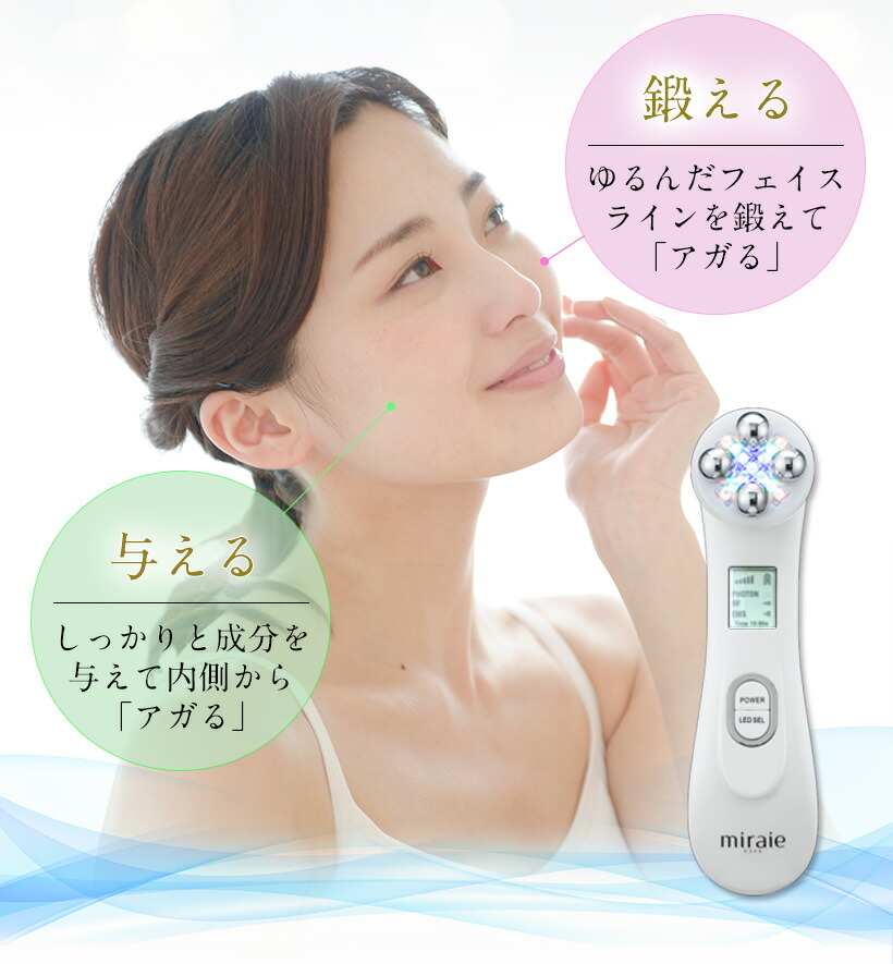 楽天市場】美顔器/美顔ローラー/美容液セット ギフト 女性 【ミライエ