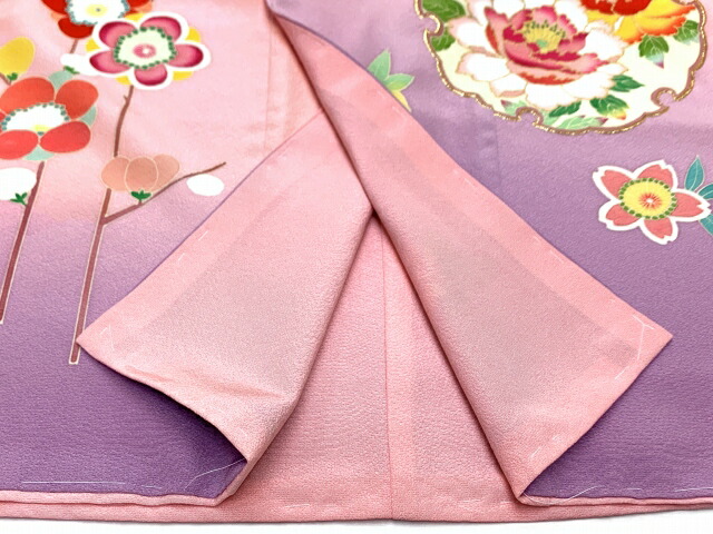 楽天市場】七五三 7歳 女の子用 日本製 正絹 加賀友禅調 ぼかし染め