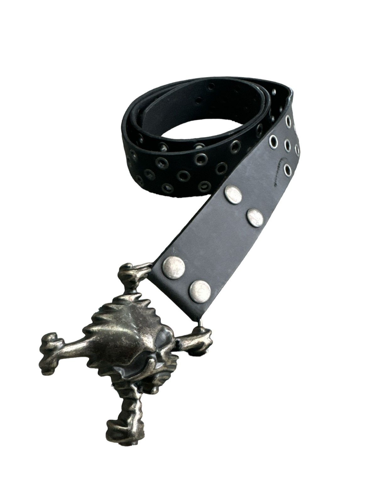 OAKLEY OAKLEY SKULL METAL BUCKLE LEATHER BELT | azlimk86 | REVERSIBLE