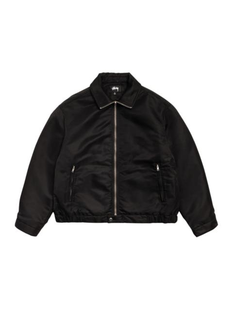 Stüssy Stussy Leather Flight Jacket Black | REVERSIBLE
