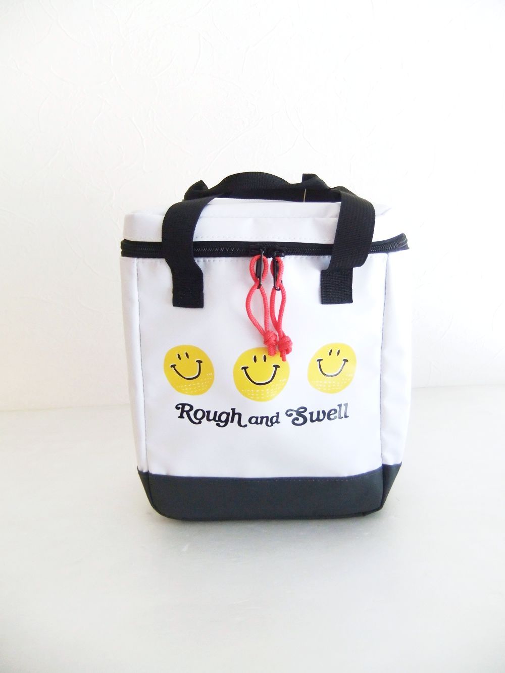 rough & swell - SMILE COOLER BAG (グレー) 保冷バッグ RSA-25014