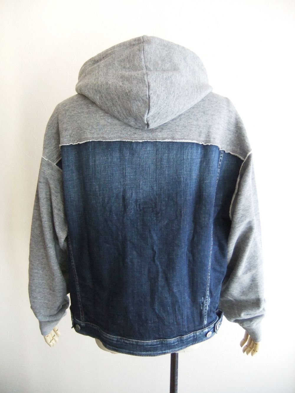 Dsquared2 - SWEAT HOODED DENIM JACKET スウェット パーカー デニム