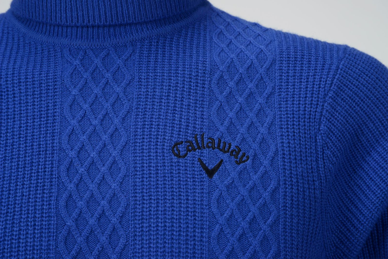 CALLAWAY GOLF - コンフォート タートルネックニット | ニット |ブルー